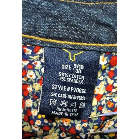 Vigoss Studio Jeans Size 9 10 Womens Juniors The Jagger Boot Cut Dark Wash Denim - Picture 15 of 16